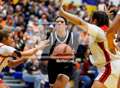 Thumbnail 2 in  Muenster vs Nocona (UIL Basketball 2A Regional Final) photogallery.
