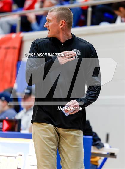 Thumbnail 3 in  Muenster vs Nocona (UIL Basketball 2A Regional Final) photogallery.