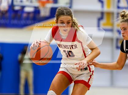 Thumbnail 3 in  Muenster vs Nocona (UIL Basketball 2A Regional Final) photogallery.