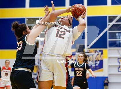 Thumbnail 3 in  Muenster vs Nocona (UIL Basketball 2A Regional Final) photogallery.