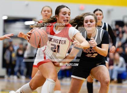 Thumbnail 1 in  Muenster vs Nocona (UIL Basketball 2A Regional Final) photogallery.