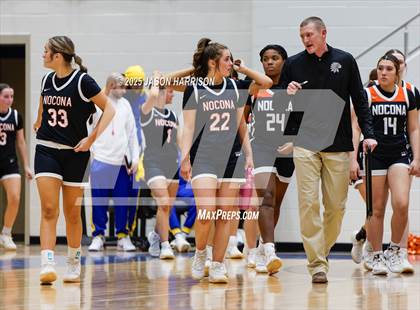 Thumbnail 1 in  Muenster vs Nocona (UIL Basketball 2A Regional Final) photogallery.