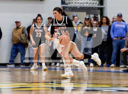 Thumbnail 2 in  Muenster vs Nocona (UIL Basketball 2A Regional Final) photogallery.