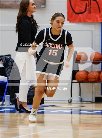Thumbnail 3 in  Muenster vs Nocona (UIL Basketball 2A Regional Final) photogallery.