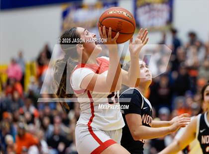 Thumbnail 3 in  Muenster vs Nocona (UIL Basketball 2A Regional Final) photogallery.