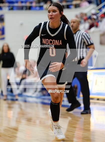 Thumbnail 3 in  Muenster vs Nocona (UIL Basketball 2A Regional Final) photogallery.