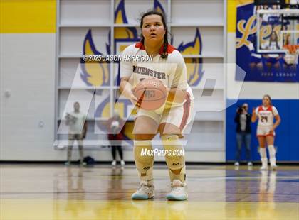 Thumbnail 2 in  Muenster vs Nocona (UIL Basketball 2A Regional Final) photogallery.