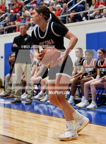 Thumbnail 3 in  Muenster vs Nocona (UIL Basketball 2A Regional Final) photogallery.