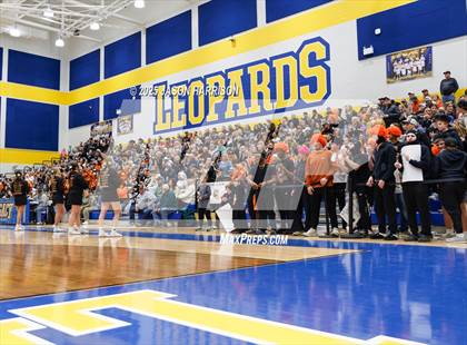 Thumbnail 1 in  Muenster vs Nocona (UIL Basketball 2A Regional Final) photogallery.