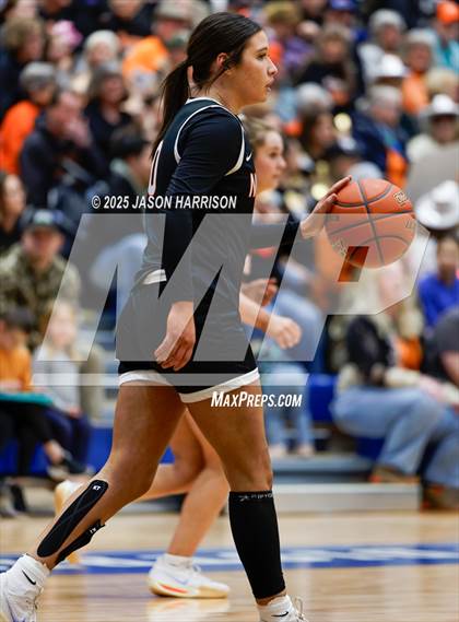 Thumbnail 2 in  Muenster vs Nocona (UIL Basketball 2A Regional Final) photogallery.