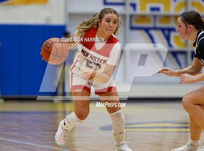 Thumbnail 1 in  Muenster vs Nocona (UIL Basketball 2A Regional Final) photogallery.