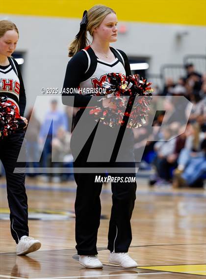 Thumbnail 1 in  Muenster vs Nocona (UIL Basketball 2A Regional Final) photogallery.