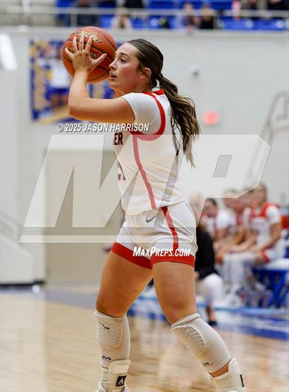 Thumbnail 3 in  Muenster vs Nocona (UIL Basketball 2A Regional Final) photogallery.
