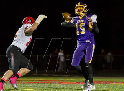 Thumbnail 2 in Elkhorn vs Pewaukee (WIAA D3 Round 1 Playoff) photogallery.