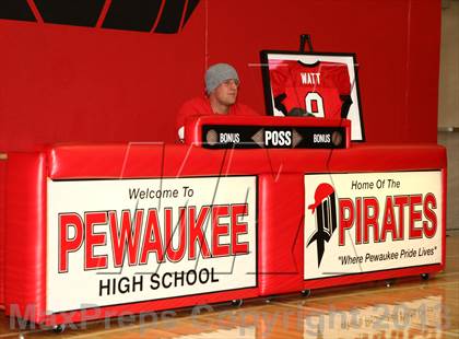 Thumbnail 1 in Elkhorn vs Pewaukee (WIAA D3 Round 1 Playoff) photogallery.