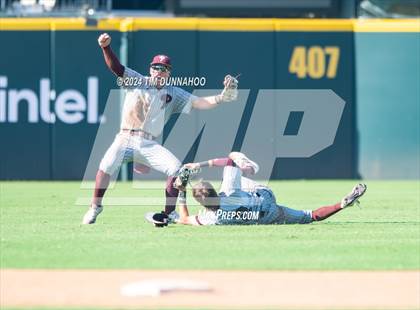Thumbnail 1 in Flower Mound vs. Pearland (UIL 6A Baseball Semifinal) photogallery.