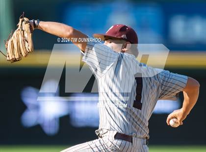 Thumbnail 3 in Flower Mound vs. Pearland (UIL 6A Baseball Semifinal) photogallery.