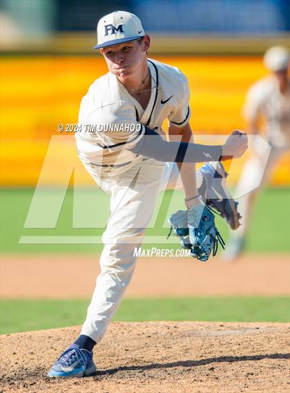 Thumbnail 2 in Flower Mound vs. Pearland (UIL 6A Baseball Semifinal) photogallery.
