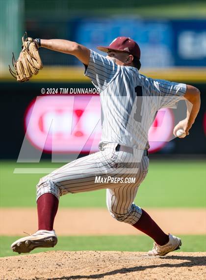 Thumbnail 1 in Flower Mound vs. Pearland (UIL 6A Baseball Semifinal) photogallery.