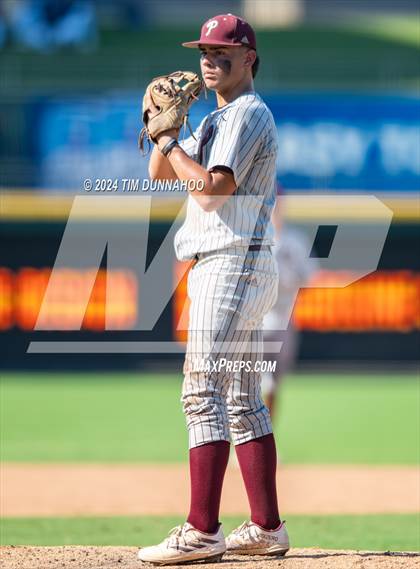 Thumbnail 1 in Flower Mound vs. Pearland (UIL 6A Baseball Semifinal) photogallery.