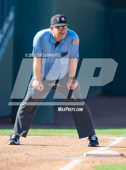 Thumbnail 3 in Flower Mound vs. Pearland (UIL 6A Baseball Semifinal) photogallery.