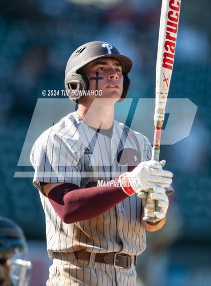 Thumbnail 3 in Flower Mound vs. Pearland (UIL 6A Baseball Semifinal) photogallery.
