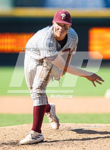 Thumbnail 2 in Flower Mound vs. Pearland (UIL 6A Baseball Semifinal) photogallery.