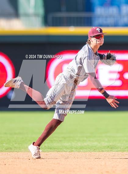 Thumbnail 3 in Flower Mound vs. Pearland (UIL 6A Baseball Semifinal) photogallery.