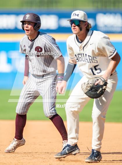 Thumbnail 2 in Flower Mound vs. Pearland (UIL 6A Baseball Semifinal) photogallery.