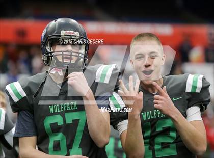 Thumbnail 1 in Clymer Central/Sherman/Panama vs. Moriah (NYSPHSAA Class D Final) photogallery.
