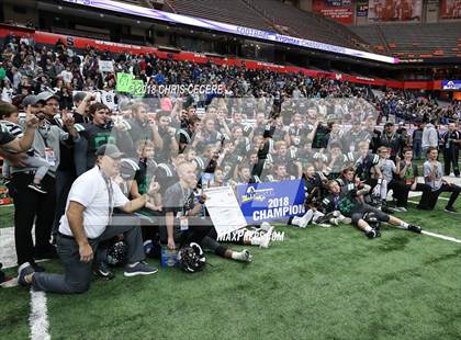Thumbnail 3 in Clymer Central/Sherman/Panama vs. Moriah (NYSPHSAA Class D Final) photogallery.
