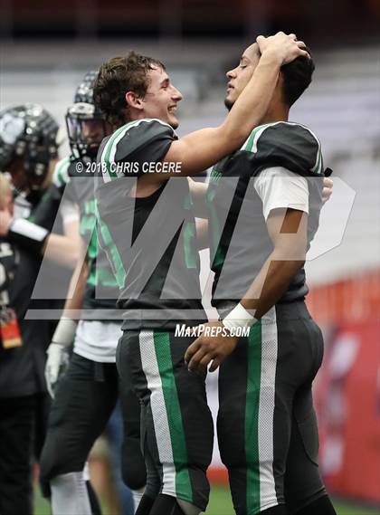Thumbnail 2 in Clymer Central/Sherman/Panama vs. Moriah (NYSPHSAA Class D Final) photogallery.