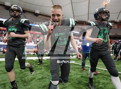 Thumbnail 1 in Clymer Central/Sherman/Panama vs. Moriah (NYSPHSAA Class D Final) photogallery.