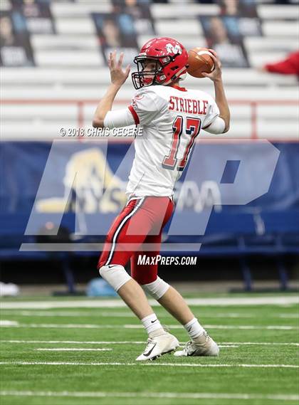 Thumbnail 3 in Clymer Central/Sherman/Panama vs. Moriah (NYSPHSAA Class D Final) photogallery.
