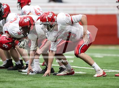 Thumbnail 3 in Clymer Central/Sherman/Panama vs. Moriah (NYSPHSAA Class D Final) photogallery.