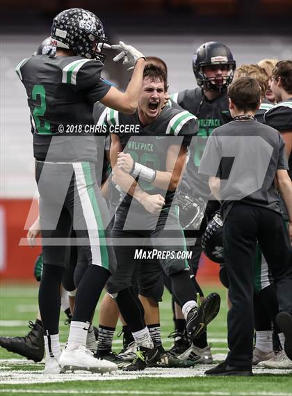 Thumbnail 3 in Clymer Central/Sherman/Panama vs. Moriah (NYSPHSAA Class D Final) photogallery.