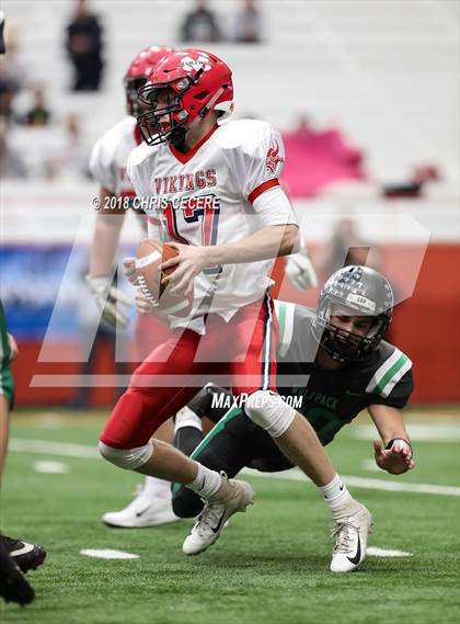 Thumbnail 3 in Clymer Central/Sherman/Panama vs. Moriah (NYSPHSAA Class D Final) photogallery.