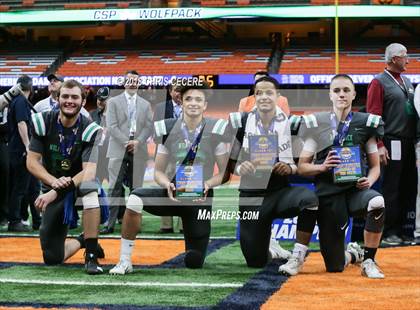 Thumbnail 1 in Clymer Central/Sherman/Panama vs. Moriah (NYSPHSAA Class D Final) photogallery.