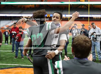 Thumbnail 2 in Clymer Central/Sherman/Panama vs. Moriah (NYSPHSAA Class D Final) photogallery.