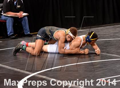 Thumbnail 2 in CIF State Wrestling Championships (Round 2)  photogallery.
