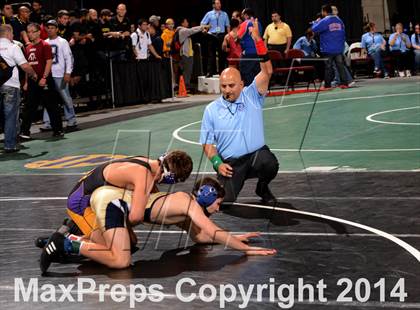 Thumbnail 2 in CIF State Wrestling Championships (Round 2)  photogallery.
