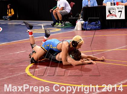 Thumbnail 1 in CIF State Wrestling Championships (Round 2)  photogallery.