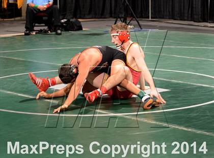 Thumbnail 2 in CIF State Wrestling Championships (Round 2)  photogallery.