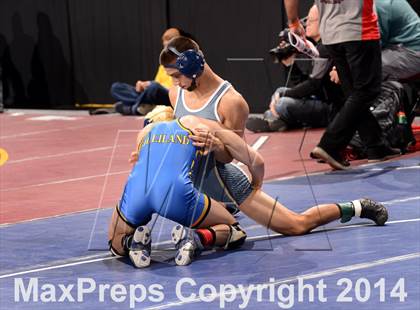 Thumbnail 1 in CIF State Wrestling Championships (Round 2)  photogallery.