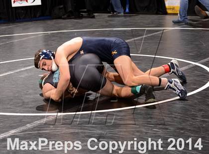 Thumbnail 2 in CIF State Wrestling Championships (Round 2)  photogallery.