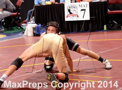 Thumbnail 2 in CIF State Wrestling Championships (Round 2)  photogallery.