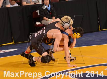 Thumbnail 2 in CIF State Wrestling Championships (Round 2)  photogallery.