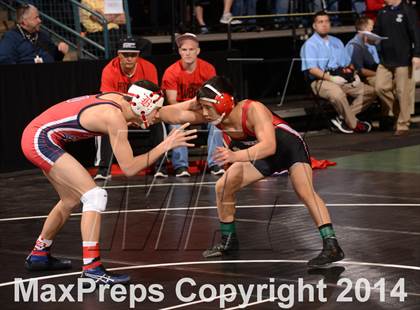 Thumbnail 2 in CIF State Wrestling Championships (Round 2)  photogallery.