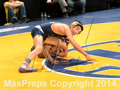 Thumbnail 1 in CIF State Wrestling Championships (Round 2)  photogallery.