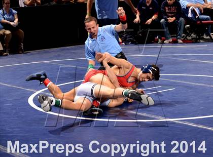 Thumbnail 2 in CIF State Wrestling Championships (Round 2)  photogallery.